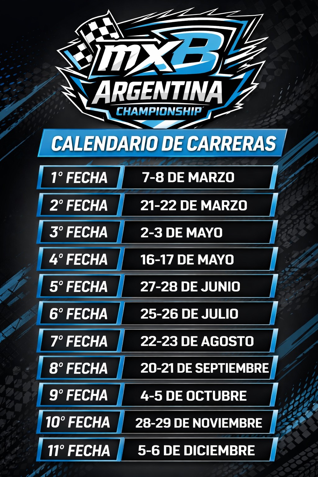 Calendario Motocross